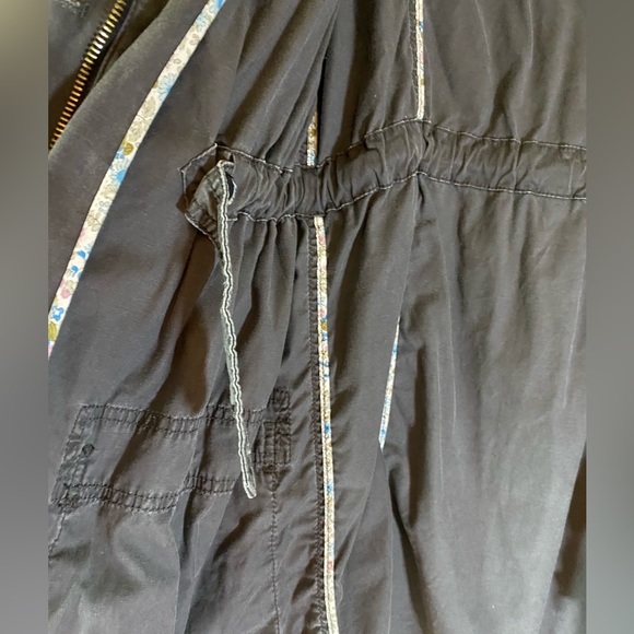 Free People 1970 Utility Trench Military Coat Ladies Small - Picture 7 of 16